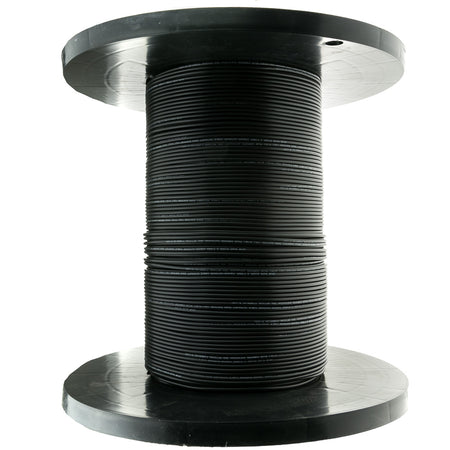 ACCL 6 Fiber Indoor/Outdoor Fiber Optic Cable, Multimode, 50/125, OM2, Riser Rated, Spool, Black, 1000ft