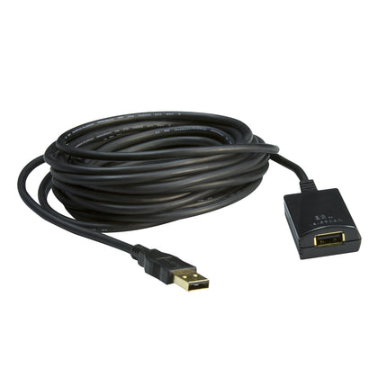 ACCL 16 Feet Black USB 2.0 High Speed Active Extension Cable