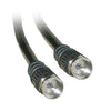 ACCL 100 Feet F-pin Male RG59 Coaxial Cable, Black