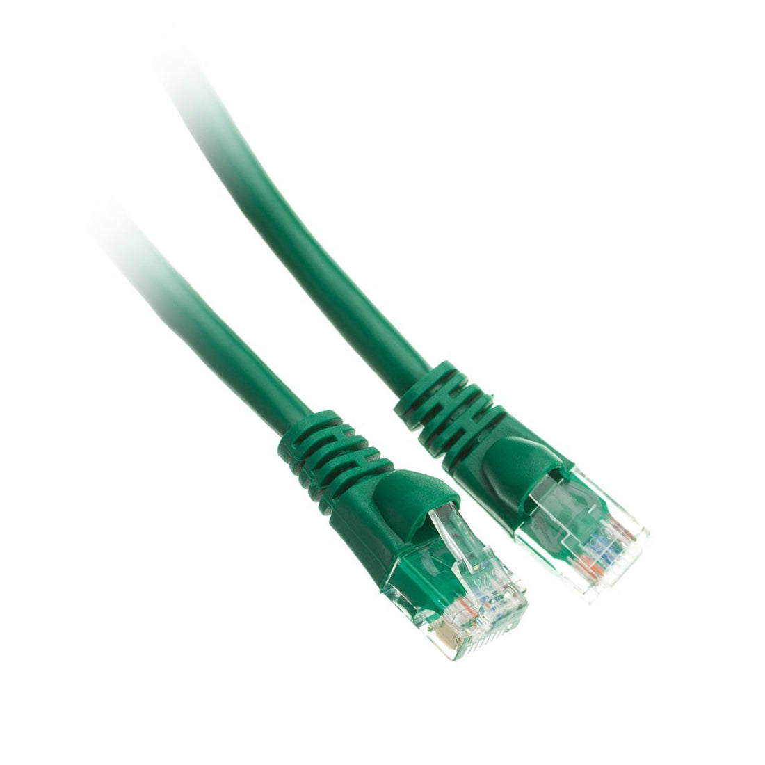 ACCL 10 Feet RJ45 Snagless/Molded Boot Green Cat6 Ethernet Lan Cable