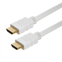 ACCL 26AWG High Speed HDMI Cable 25FT HDMI 2.0 Ready - 3D Ethernet / ARC, Gold Plated Connectors HDMI Cable - 25 Feet, White