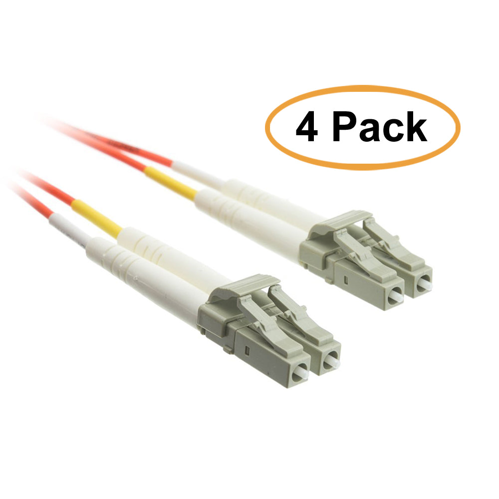 ACCL 16.4ft (5 Meter) LC to LC Fiber Optic Cable, Multimode, Duplex, 50/125