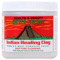 Aztec Secret Indian Healing Clay 1lb / 16oz || Deep Pore Cleansing Facial & Body Mask || The Original 100% Natural Calcium Bentonite Clay