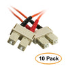 ACCL 19.68ft (6 Meter) SC to SC Fiber Optic Cable, Multimode, Duplex, 62.5/125