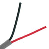 ACCL 18AWG/2 Conductor Security/Alarm Wire, Stranded, CMR/Inwall rated, Pullbox, Gray, 1000ft