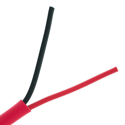 ACCL 18 AWG/2 Conductor Fire Alarm/Security Cable, Solid, FPLR, Spool, Red, 1000ft