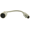 ACCL 6in AT to PS/2 Keyboard Adapter Din5 (AT) Female to MiniDin6 (PS/2) Male
