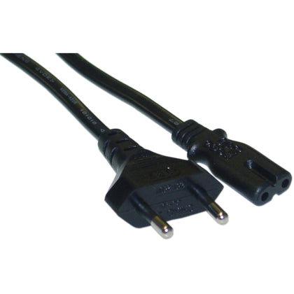 ACCL 6ft Europlug or CE 7/7 to C7 Non-Polarized VDE Approved European NoteBook Power Cord