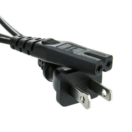 ACCL 6ft NEMA 1-15P to C7 Polarized Notebook/Laptop Power Cord