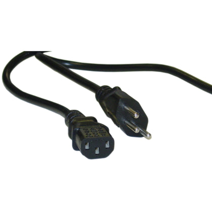 ACCL 6ft SE 1011 to C13, VDE Approved Swiss 3 Prong Computer/Monitor Power Cord