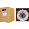 ACCL 500ft Cat5e Ethernet Cable, Solid, Unshielded Twisted Pair, Pullbox, White