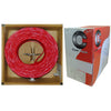 ACCL 18 AWG/4 Conductor Plenum Fire Alarm/Security Cable, Solid, FPLP, Pullbox, Red, 1000ft