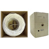 ACCL Shielded Plenum Security Cable, 18 AWG/4 Conductor, Stranded, CMP, Pullbox, White, 1000ft