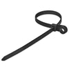 ACCL 14" 120-lbs Mountable Head Cable Tie Pack of 100 - Black