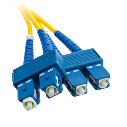 ACCL 98.4ft (30 Meter) SC to SC Fiber Optic Cable, Singlemode, Duplex, 9/125