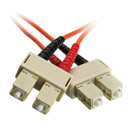 ACCL 16.4ft (5 Meter) SC to SC Fiber Optic Cable, Multimode, Duplex, 62.5/125