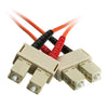 ACCL 9.84ft (3 Meter) SC to SC Fiber Optic Cable, Multimode, Duplex, 62.5/125
