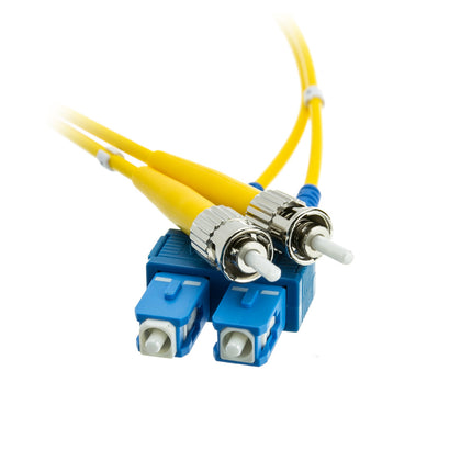 ACCL 49.2ft (15 Meter) SC to ST Fiber Optic Cable, Singlemode, Duplex, 9/125