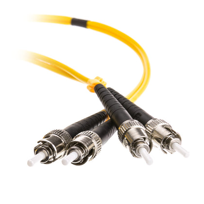 ACCL 9.84ft (3 Meter) ST to ST Fiber Optic Cable, Singlemode, Duplex, 9/125