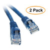 ACCL 100 Feet RJ45 Snagless/Molded Boot Blue Cat6 Ethernet Lan Cable