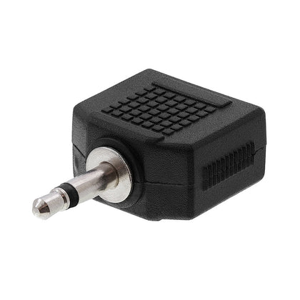 ACCL 3.5mm Mono Plug to 2x3.5mm Mono Jack Adapter