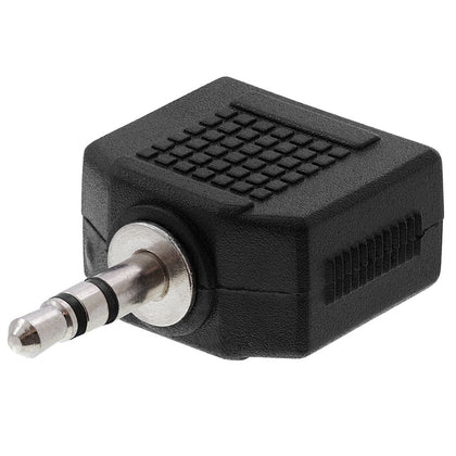 ACCL 3.5mm Stereo Plug to 2x3.5mm Stereo Jack Adapter
