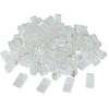 ACCL Cat5e RJ45 (8P8C) Crimp Connectors/Plugs for Solid/Stranded Cable, [100 Pieces/Pack]