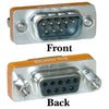 ACCL DB9 Male to DB9 Female Mini Null Modem Adapter