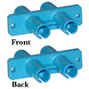 ACCL ST/ST Female Duplex Fiber Optic Coupler Plastic Housing