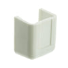 ACCL 3/4in Surface Mount Cable Raceway End Cap, White