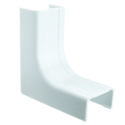 ACCL 1.25in Surface Mount Cable Raceway Inside Corner/Base, White