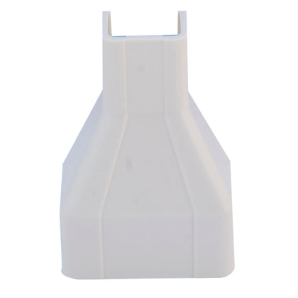ACCL 3/4 to 1.75in Surface Mount Cable Raceway Reducer, Ivory