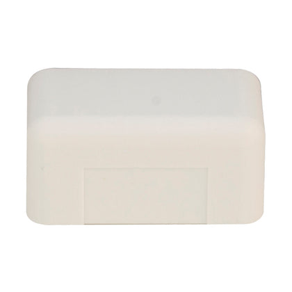 ACCL 1.75in Surface Mount Cable Raceway End Cap, Ivory