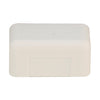 ACCL 1.75in Surface Mount Cable Raceway End Cap, Ivory