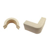 ACCL 1.75in Surface Mount Cable Raceway Outside Elbow 90 Degree, Ivory
