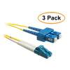 ACCL 13.12ft (4 Meter) LC to SC, Fiber Optic Cable, Singlemode, Duplex, 9/125
