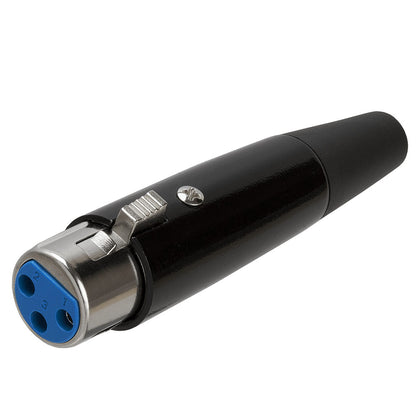 ACCL 3P XLR Female Microphone Connector – Black