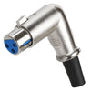 ACCL 3P XLR Female Right Angle Microphone Connector