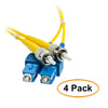 ACCL 9.84ft (3 Meter) SC to ST Fiber Optic Cable, Singlemode, Duplex, 9/125