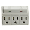 ACCL Surge Protector 3 Outlet MOV 270 Joules LED Power Indicator