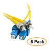 ACCL 6.56ft (2 Meter) SC to ST Fiber Optic Cable, Singlemode, Duplex, 9/125