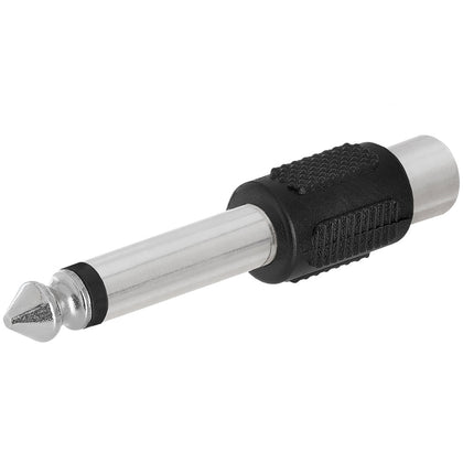 ACCL 6.35mm Mono Plug to RCA Jack Adapter