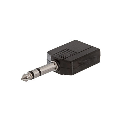 ACCL 6.35mm Stereo Plug to 2x6.35mm Mono Jack Adapter