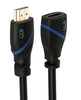 ACCL 3 Feet HDMI High Speed HDMI Extension Cable Male to Female , Supports Ethernet, 3D and Audio Return