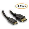 ACCL 6 Feet High Speed HDMI Male to Mini HDMI Male with Ethernet (Type C)