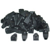ACCL RJ45 Strain Relief Boots for Cat5, Cat5e & Cat6 cable, [50 Pieces/Pack], Black